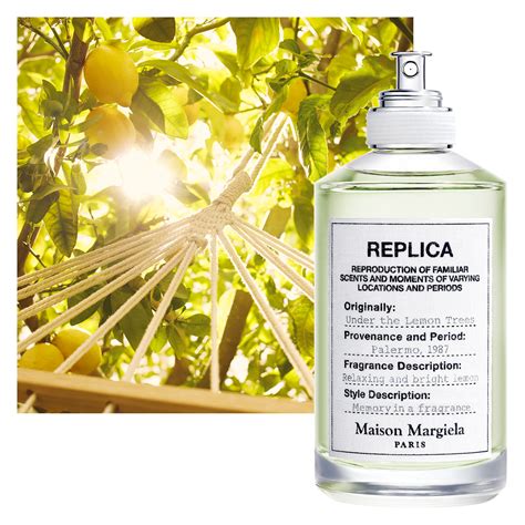 replica perfume under the lemon tree